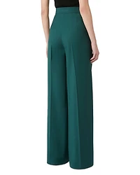 Fernet Wide Leg Wool Pants