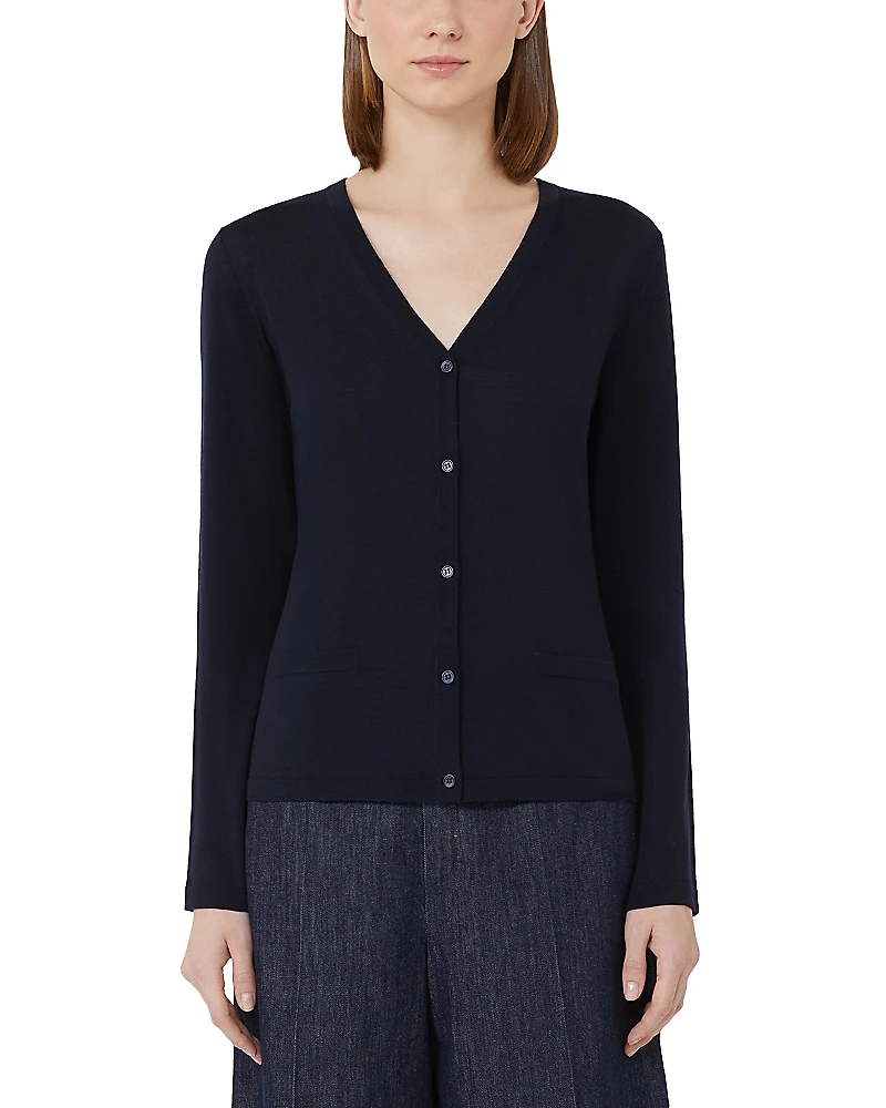 Max Mara Kenya Ultramarine Cardigan Sweater