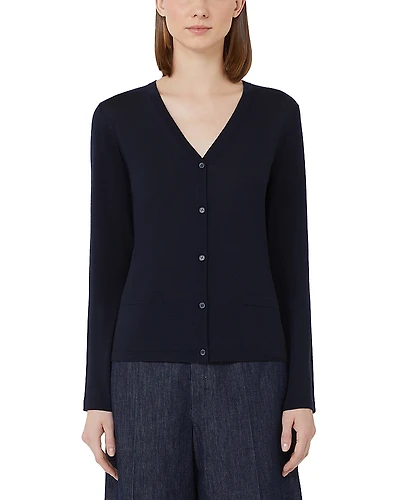 Max Mara Kenya Ultramarine Cardigan Sweater