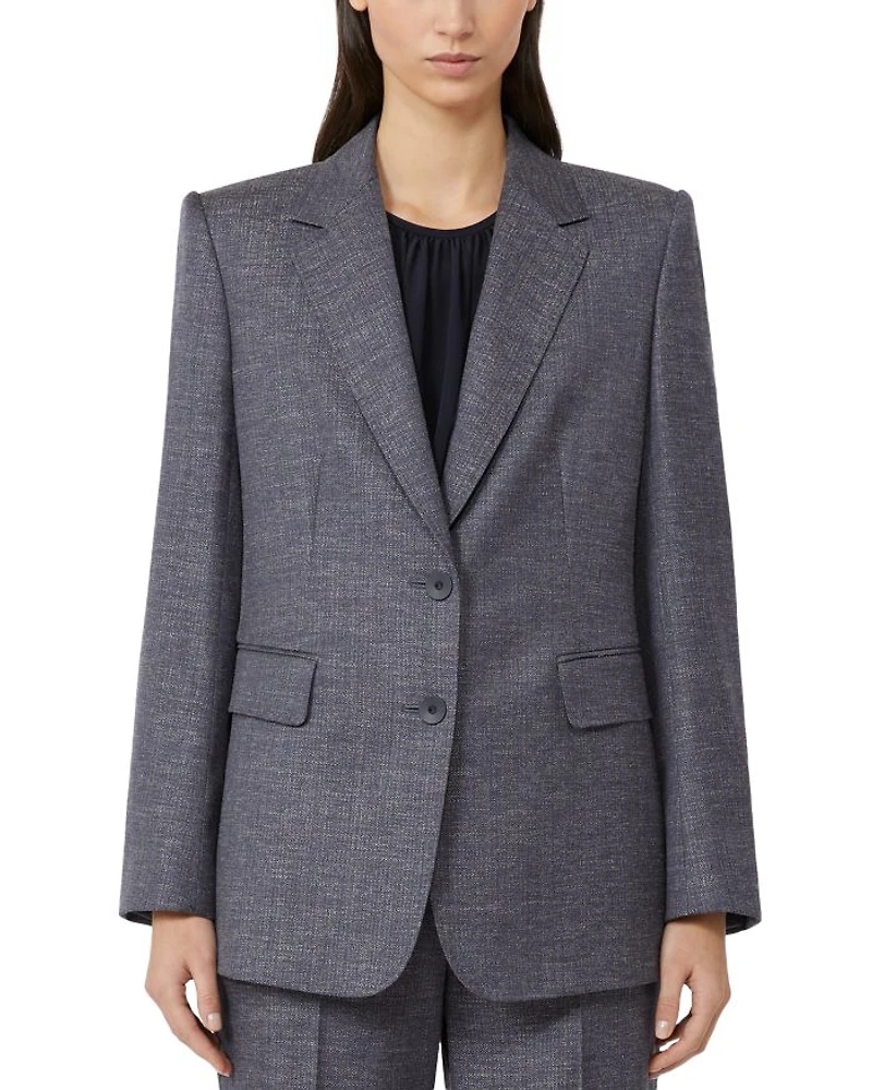 Notched Lapel Blazer