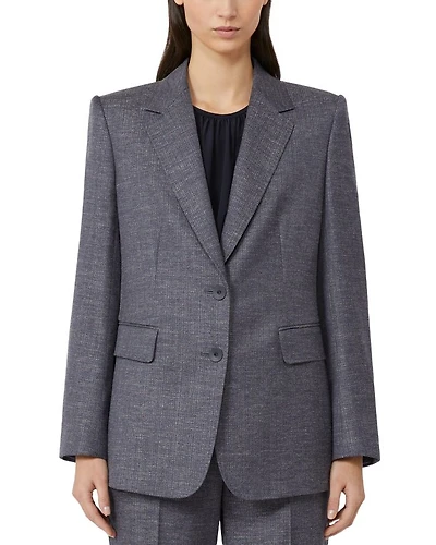 Notched Lapel Blazer