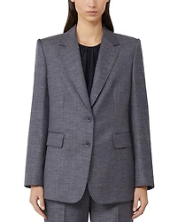 Notched Lapel Blazer