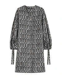 Ottone Black Silk Dress