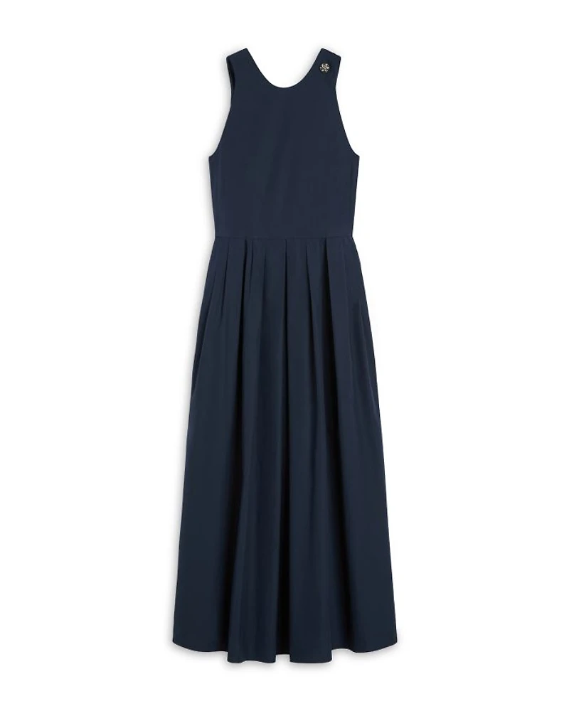 Ussita Ultramarine Cotton Dress