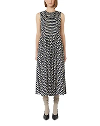 Eloise Ultramarine Cotton Dress