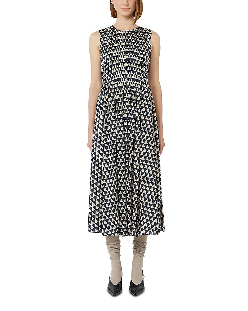 Max Mara Eloise Ultramarine Cotton Dress