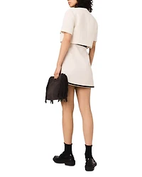 2-in-1 Lurex Tweed Dress and Jacket