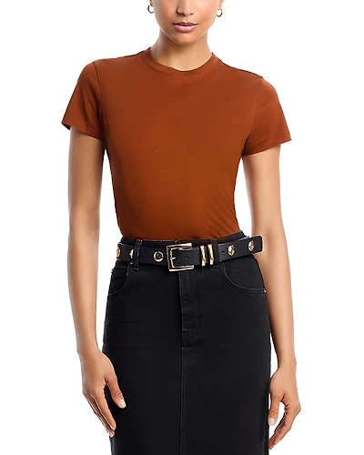 Frame Fitted Crewneck Tee