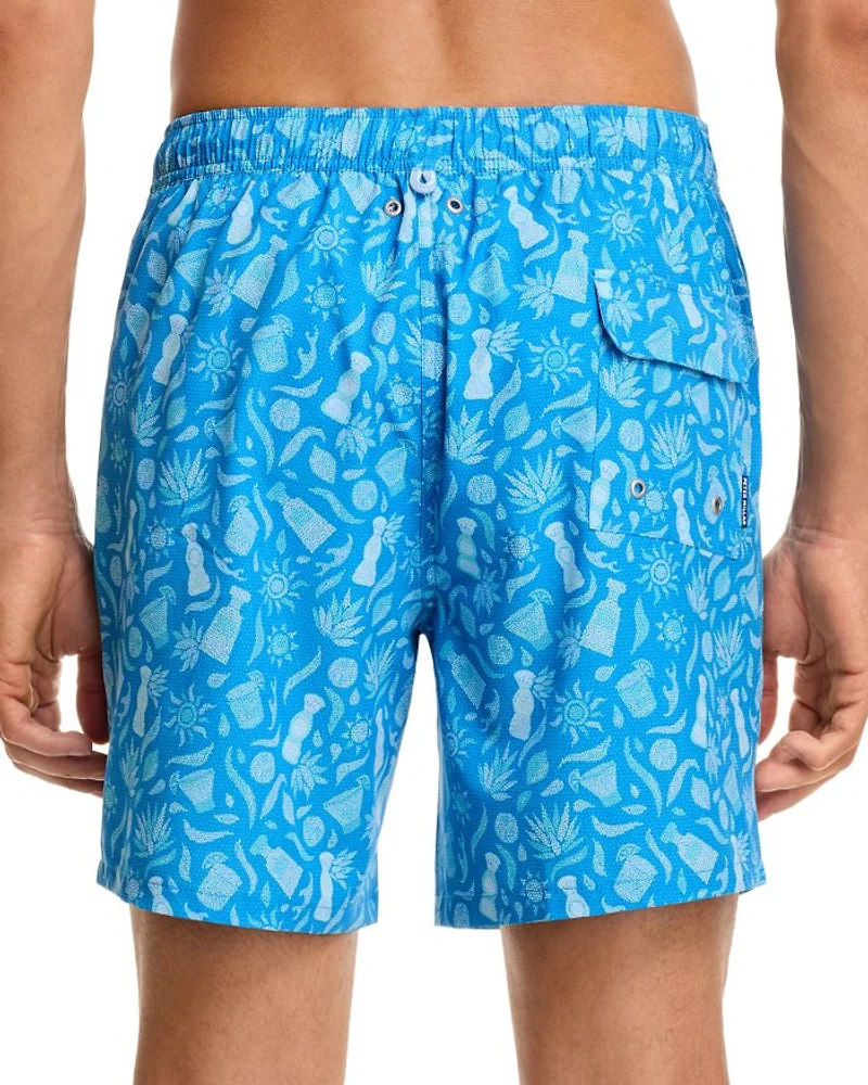 Saltwater Spirits 7" Swim Trunks