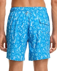 Saltwater Spirits 7" Swim Trunks