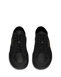 Men's Leather Gym Sneakers