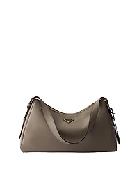 Prada Aimee Large Leather Shoulder Bag