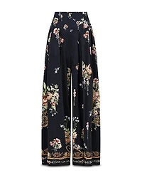 Camilla Corset Waist Wide Leg Pants