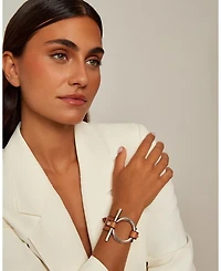 Omega Leather Bracelet