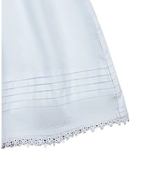 Hope & Henry Girls' Organic Sateen Cap Sleeve Special Occasion Smocked Flower Girl Dress - Little Kid, Big Kid