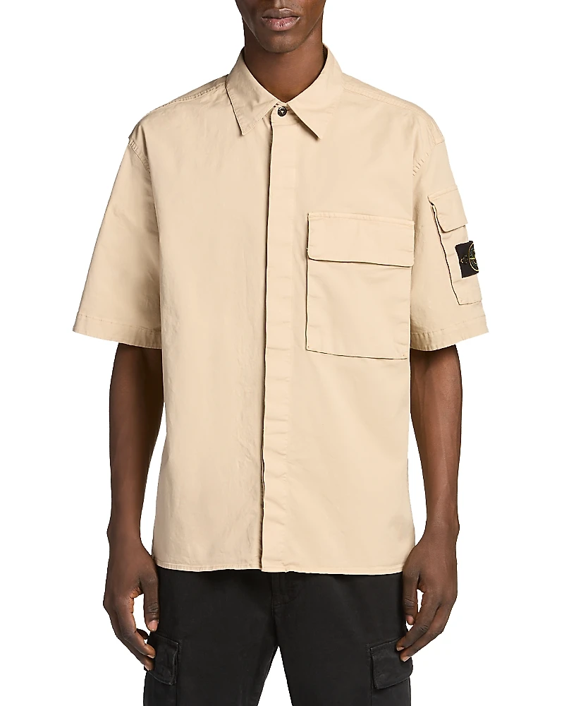 Stone Island Short Sleeve Pocket Shirt