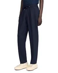 Sandro Straight Leg Drawstring Trousers