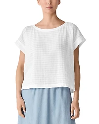 Eileen Fisher Textured Top