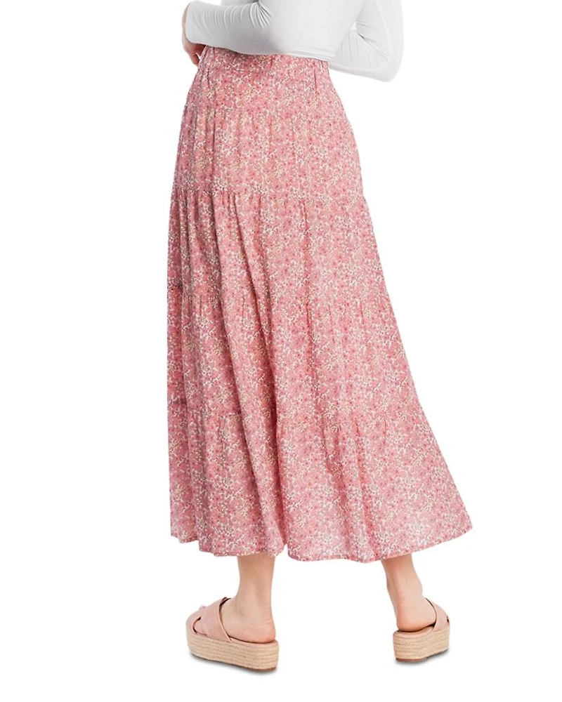 Wild Floral Skirt