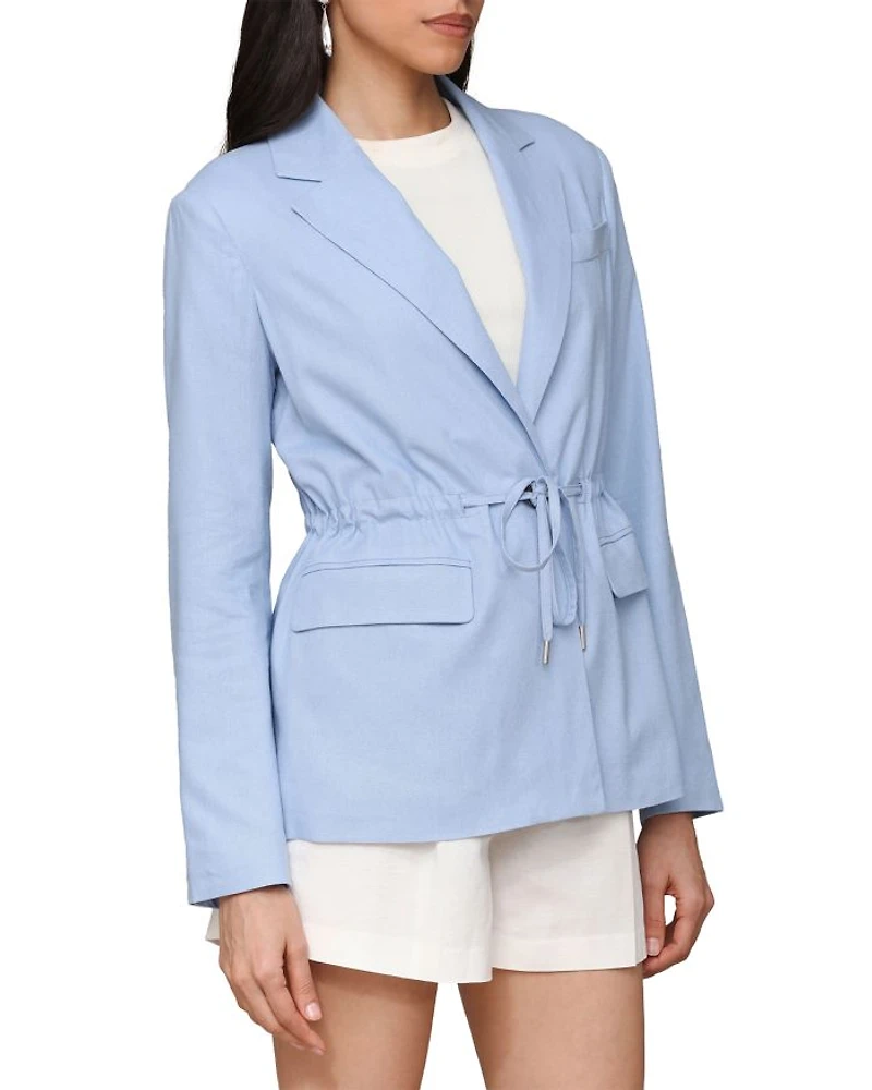 Drawstring Blazer