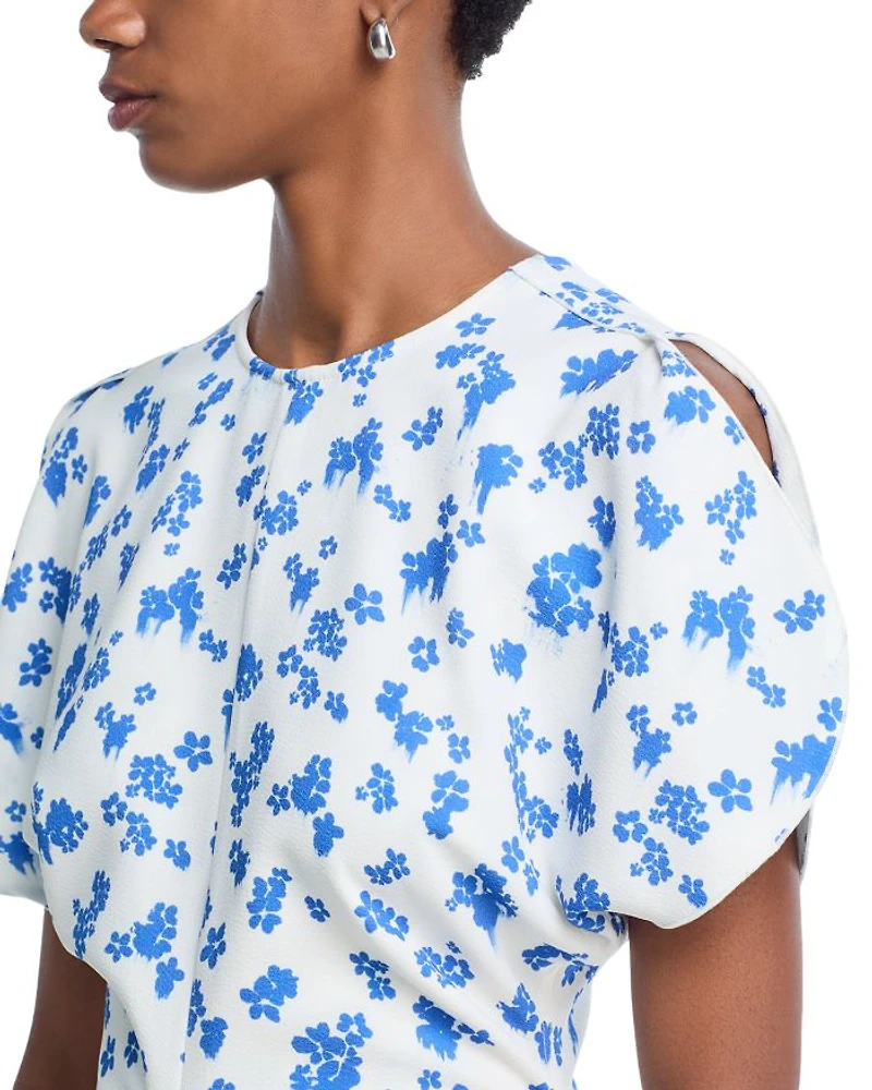 Gather Waist Mini Dress - Exclusive