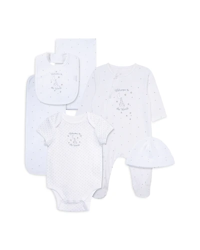 Little Me Unisex Welcome to the World Six Piece Gift Box Set - Baby