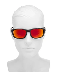 Tourniquet Square Sunglasses, 57mm