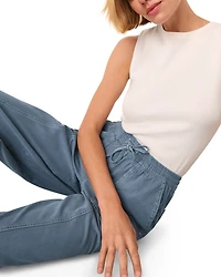 Contrast Stitch Pants