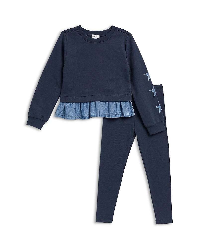 Splendid Girls' Shining Star Sweatshirt & Pants Set