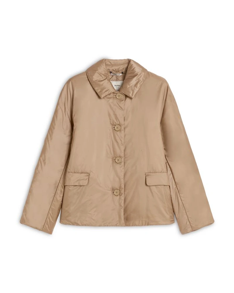 Collared Quilted Jacket