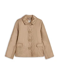 Collared Quilted Jacket