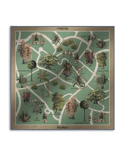 Frida Wool & Silk Square Scarf