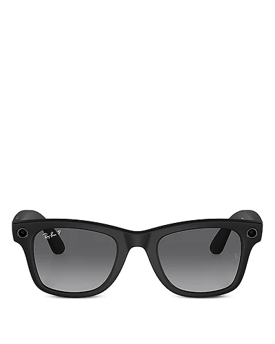 Ray-Ban Meta Wayfarer Square Ai Glasses, 50mm
