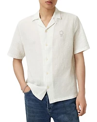 Admon Relaxed Fit Short Sleeve Camp Shirt