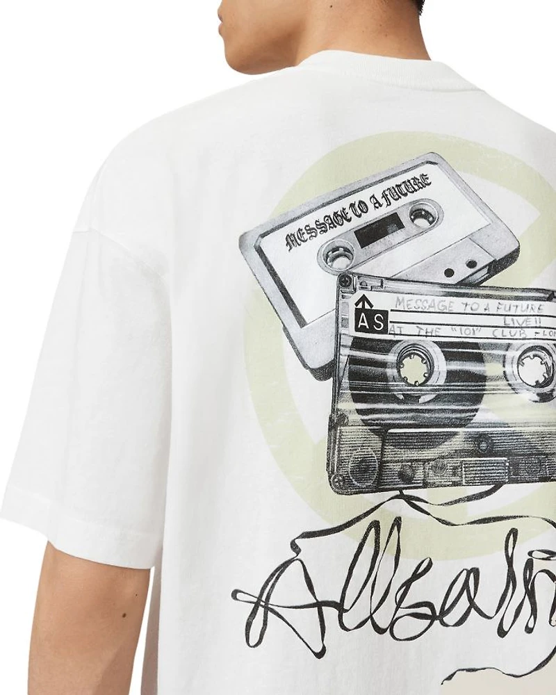 Oversized Reel Logo Graphic Tee
