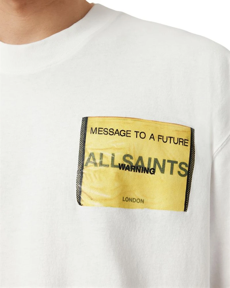 Oversized Violation Logo Graphic Tee
