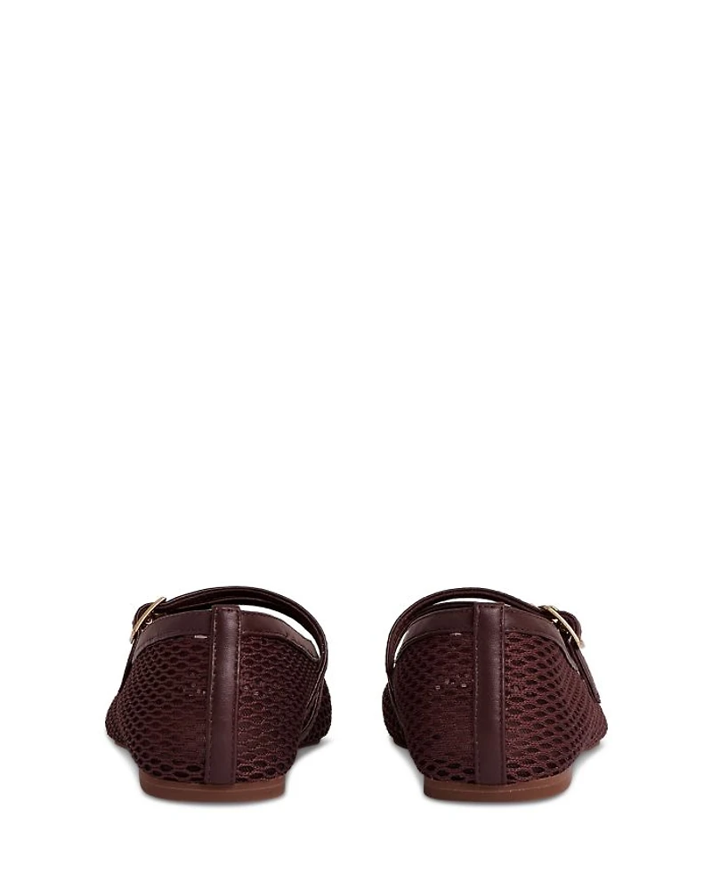 Women's Elspeth Mesh Hardware Ballerina Flats