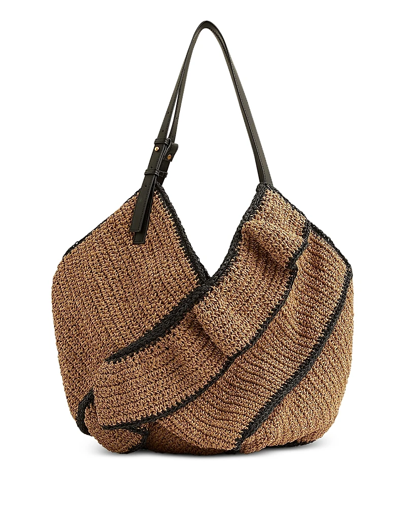 Reiss Olescha Ruffle Tote