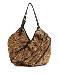 Reiss Olescha Ruffle Tote