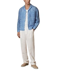 x CHÉ Fonta Regular Fit Striped Poplin Shirt