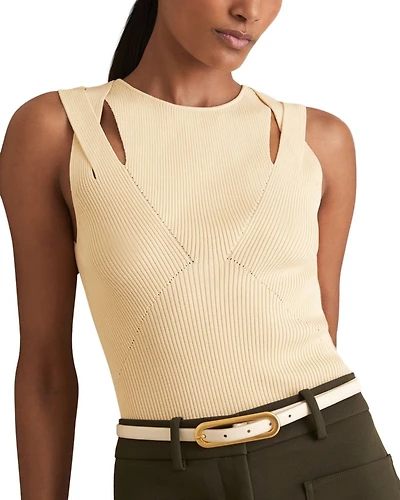 Rhylee Knit Cutout Top