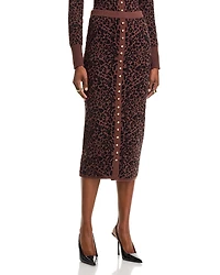 Generation Love Primrose Jacquard Midi Skirt
