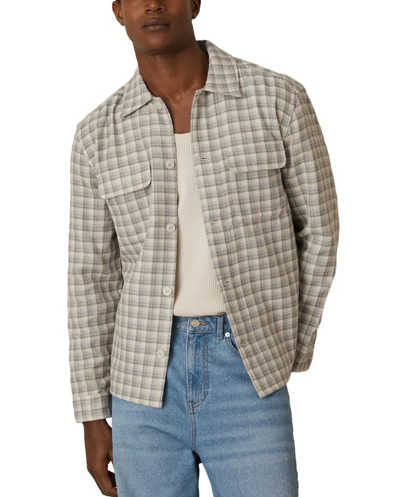 Regular Fit Textured Check Shirt