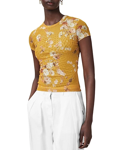 Allsaints Ellie Mesh Tee