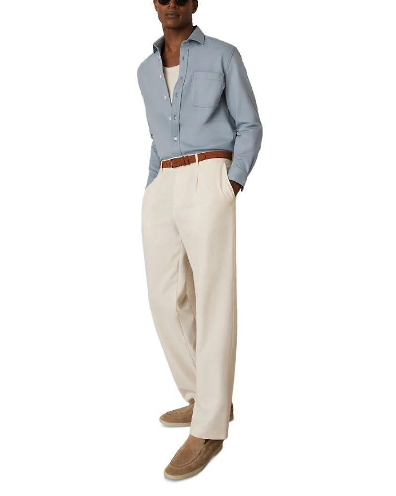 Kappo Regular Fit Soft Twill Overshirt