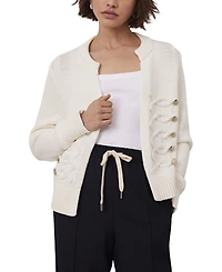 Mint Velvet Women's Military Knit Jacket