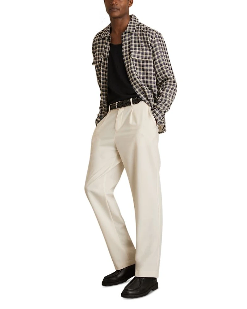 Regular Fit Textured Check Shirt