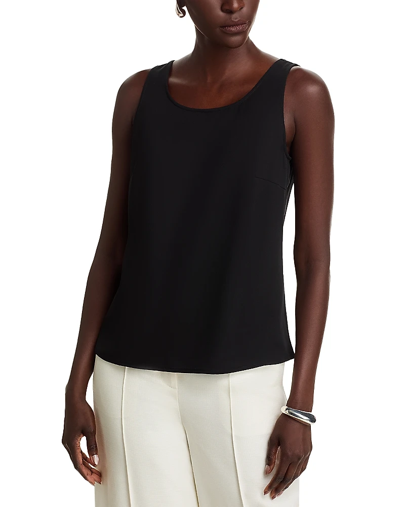 Misook Scoop Neck Tank