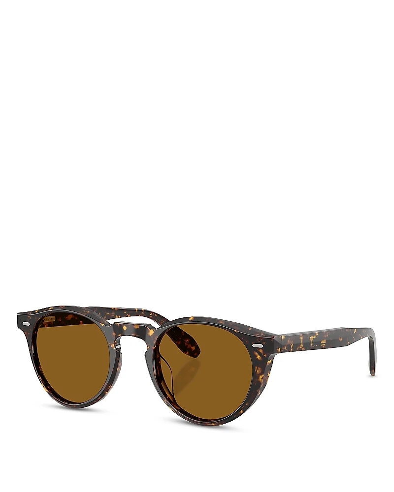 Oliver Peoples Round Sunglasses, 48mm