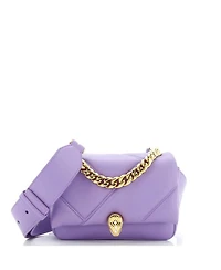 Serpenti Cabochon Messenger Bag Diagonal Quilted Leather